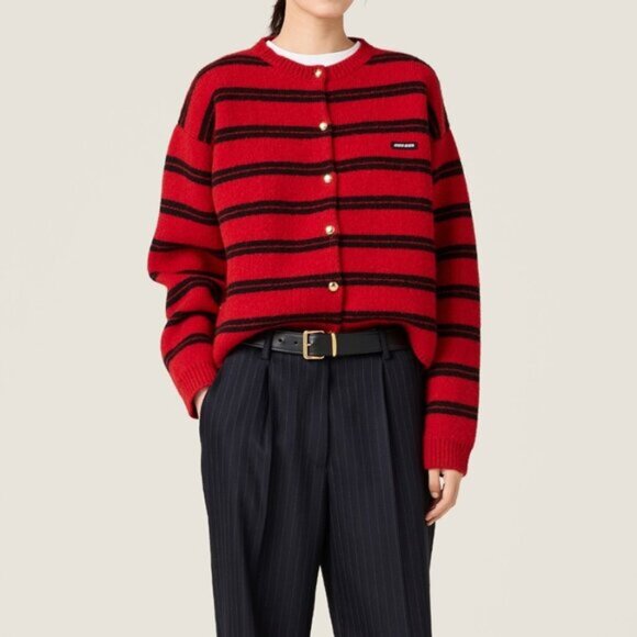 Miu MiuShetland knit cardigan - Picture 1 of 11